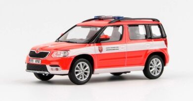 model auta abrex skoda yeti hasicsky zachranny sbor moravskoslezskeho kraje